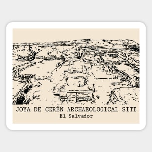 Joya de Cerén Archaeological Site - El Salvador Magnet